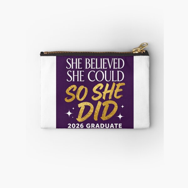 Item preview, SHE BELIEVED SHE COULD SO SHE DID. 2026 GRADUATE. designed and sold by iAmmAja43.
