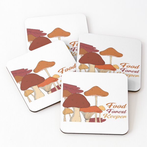 Item preview, Food Forest Keeper Mushroom Foraging Art designed and sold by SP Motif.