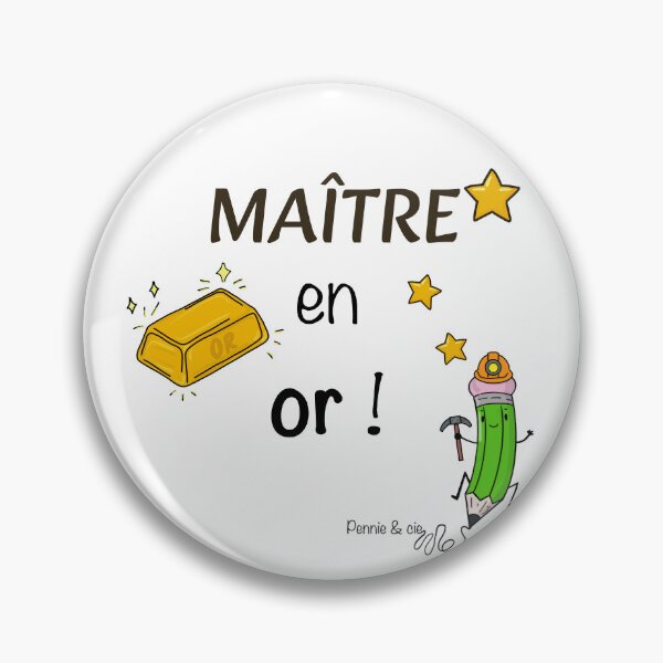 Item preview, Golden Master – gift idea for primary school teachers designed and sold by Pennie & cie.