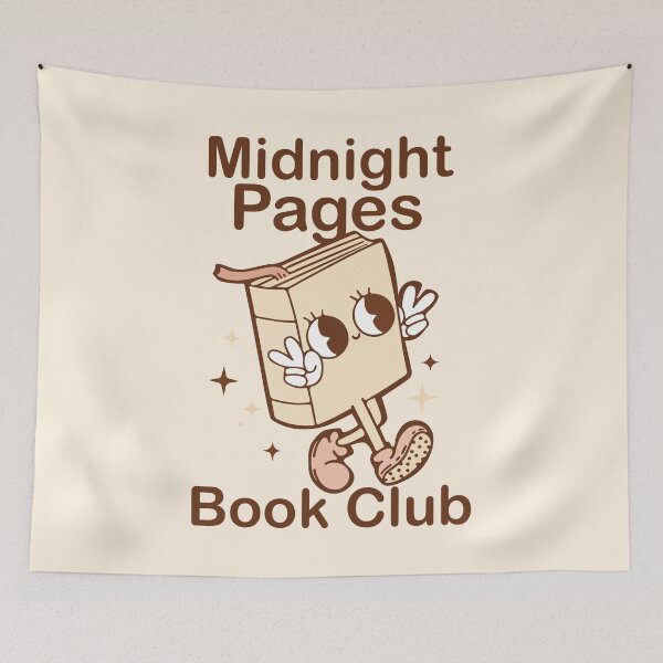 Item preview, Midnight pages book club designed and sold by BrownHorse90s.