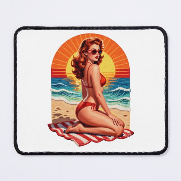 Item preview, "Retro Glamour: Charm and Audacity of Pin-Ups” designed and sold by CHRIST5000.