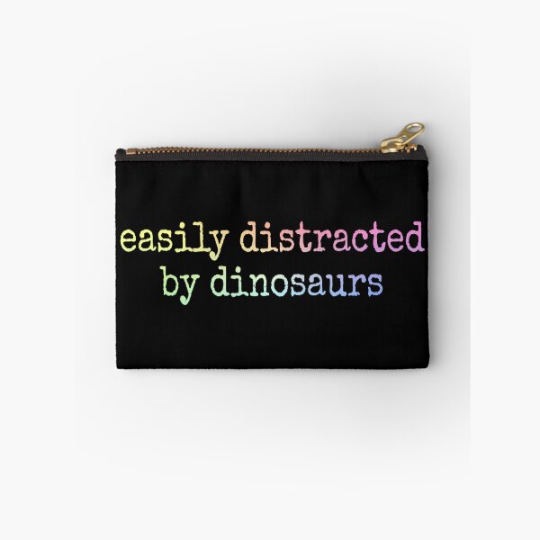 Item preview, Easily Distracted by Dinosaurs Funny Paleontology Dino Lover Gift designed and sold by ScienceCorner.