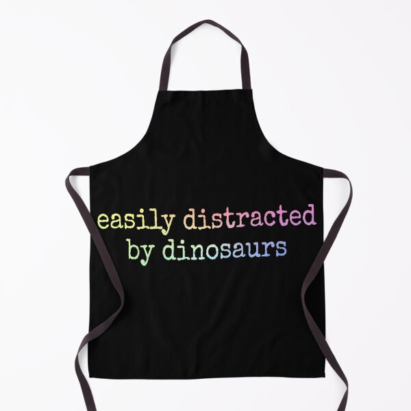Item preview, Easily Distracted by Dinosaurs Funny Paleontology Dino Lover Gift designed and sold by ScienceCorner.