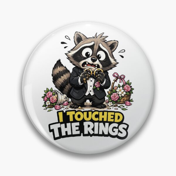 Item preview, Funny Raccoon Wedding Shirt designed and sold by Gentlestate.