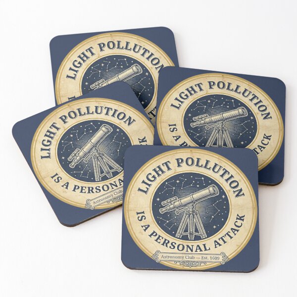 Item preview, Light Pollution Is a Personal Attack Astronomy Club designed and sold by CalmCapy Co.