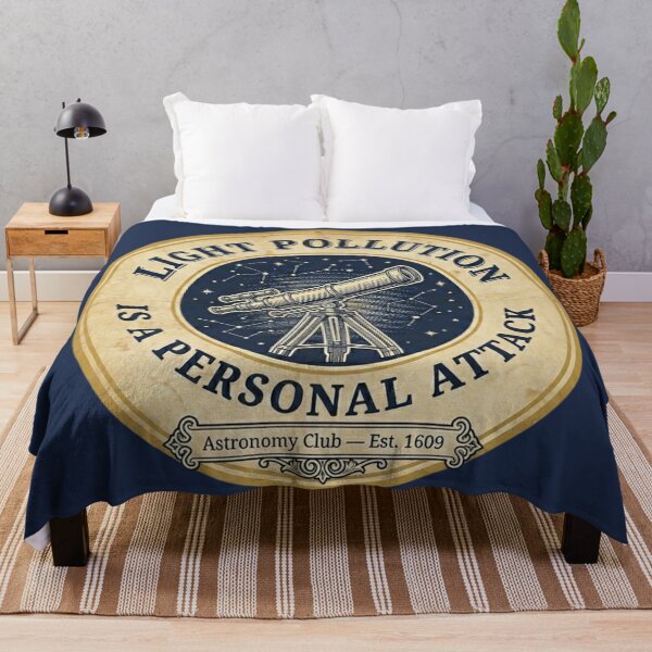 Item preview, Light Pollution Is a Personal Attack Astronomy Club designed and sold by CalmCapy Co.