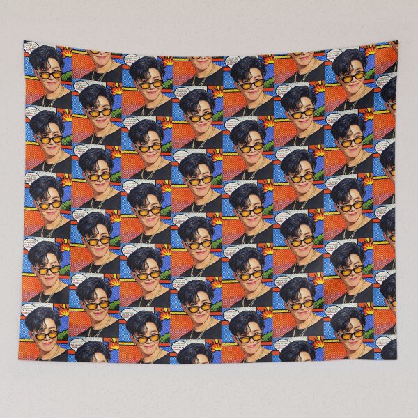 Item preview, BTS JHope - colourful pop art - I’m your hope, you’re my hope, I’m j-hope designed and sold by moteesshop.
