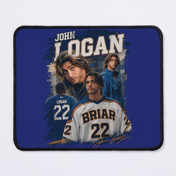 Item preview, john Logan Briar University Hockey #22 - Off --- Campus Aesthetic Vintage Bootleg designed and sold by Koolzilla.