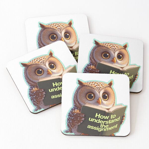 Item preview, Understanding the assignment Owl designed and sold by FreaksSociety.