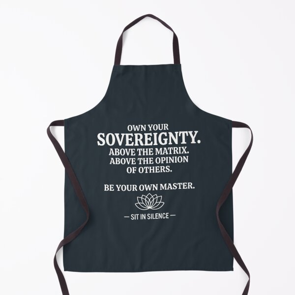 Item preview, Own Your Sovereignty Minimalist—Soft Stillness. designed and sold by SitInSilence24.