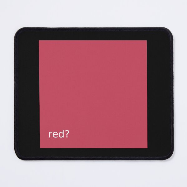 Item preview, Supreme Strawberry Red Question Mark Square designed and sold by Dancing Papaya.
