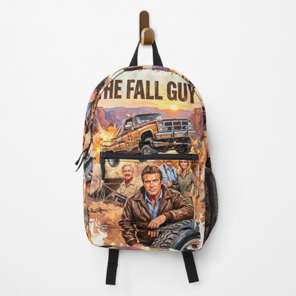 Item preview, The Fall Guy Poster – Lee Majors Colt Seavers 1980s TV Oil Painting designed and sold by Art's Diner.