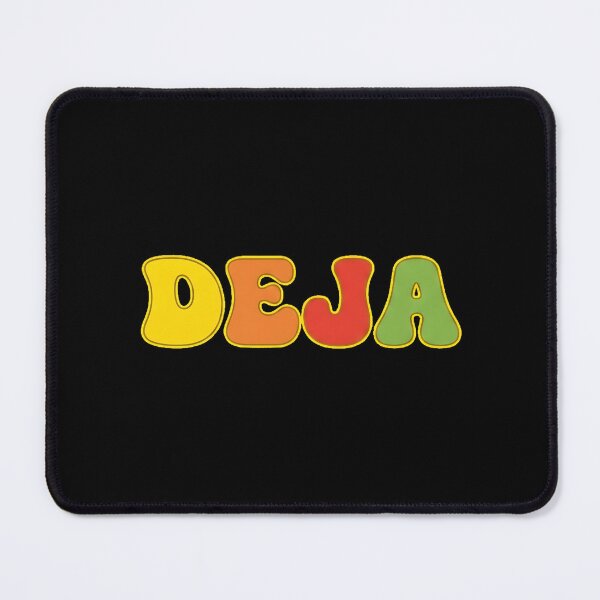 Item preview, ❤️ Deja Personalized Name Wavy Retro Shirt, Coffee Mug, Sticker Gift designed and sold by HelixPedia.
