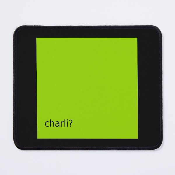 Item preview, Supreme Green Charli Question Mark Square designed and sold by Dancing Papaya.