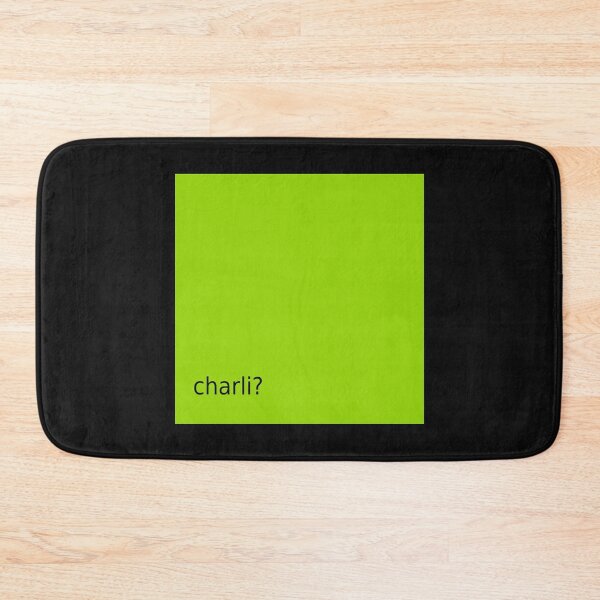 Item preview, Supreme Green Charli Question Mark Square designed and sold by Dancing Papaya.