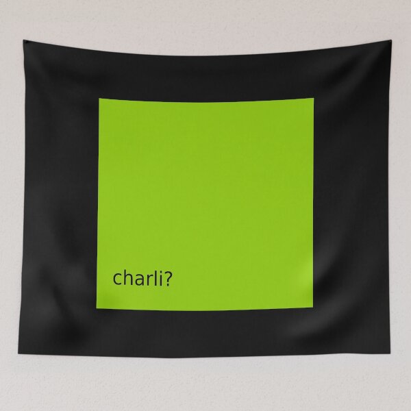 Item preview, Supreme Green Charli Question Mark Square designed and sold by Dancing Papaya.