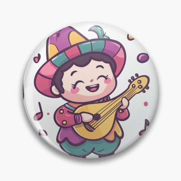 Item preview, Cozy Bard with Lute 1 designed and sold by Wircon Studio.