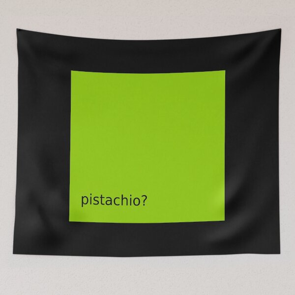 Item preview, Supreme Green Pistachio Question Mark Square designed and sold by Dancing Papaya.