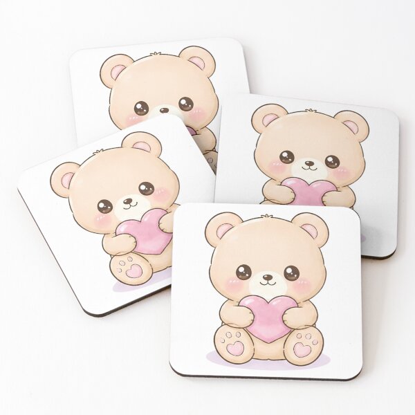 Item preview, Kawaii Bear Cute designed and sold by Crazy Cats T-shirts.
