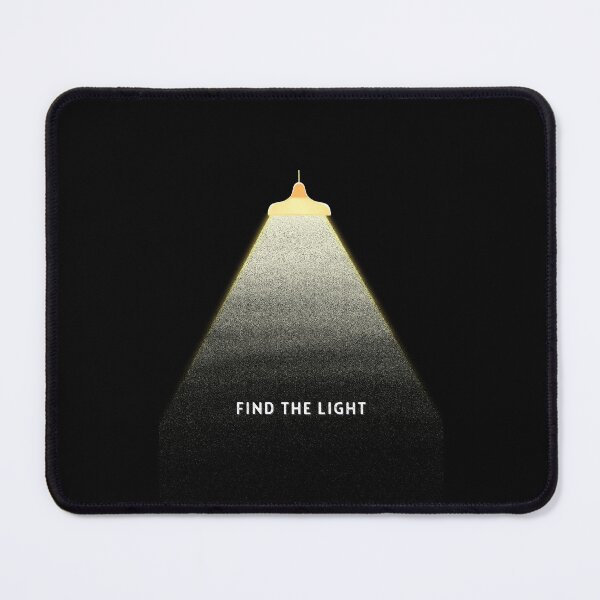 Item preview, Find the Light Minimalist Motivational Lamp Design designed and sold by Stillpath Co..