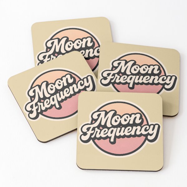 Item preview, Moon Frequency | Retro Synthwave Electronic Music Design designed and sold by |TRSSHOP|.
