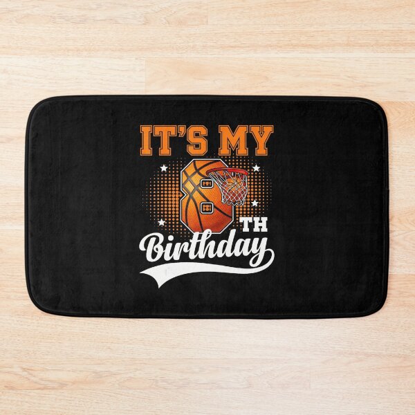 Item preview, Basketball Eighth Birthday Retro for Turning Eight designed and sold by allistermariam.