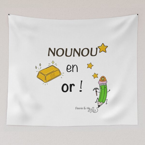 Item preview, Golden Nanny – Gift idea for an exceptional nanny designed and sold by Pennie & cie.