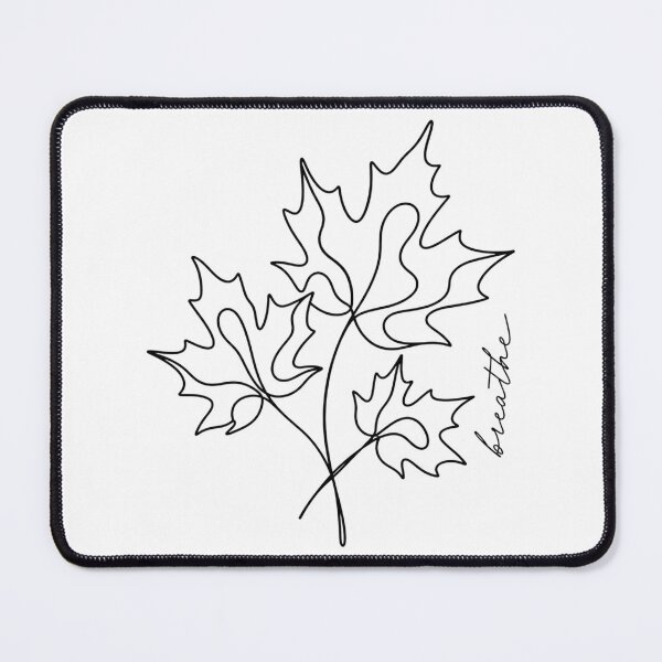 Item preview, Minimalist Maple Leaf Line Art Aesthetic Shirt designed and sold by LoppiPrintShop.
