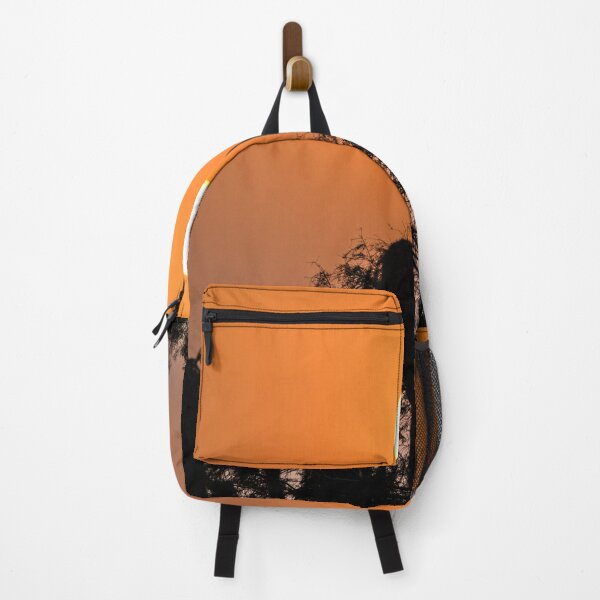 Item preview, Fiery Orange Sunset with Tree Silhouettes designed and sold by pgmodd.