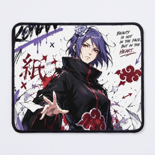 Item preview, Konan Akatsuki Paper Art | Dark Anime Graffiti Aesthetic Design designed and sold by Dyan4.
