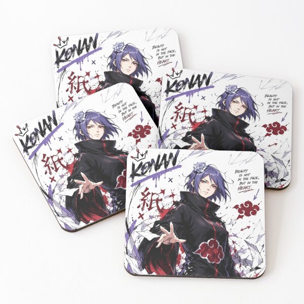 Item preview, Konan Akatsuki Paper Art | Dark Anime Graffiti Aesthetic Design designed and sold by Dyan4.