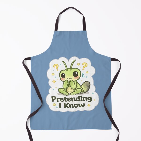 Item preview, Pretending I Know Praying Mantis Meme | Cute Relatable Sticker Design designed and sold by BabyStark.