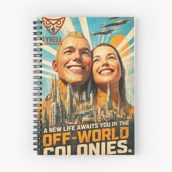 Item preview, A New Life Awaits You In The Off-World Colonies designed and sold by PlanetBPop.