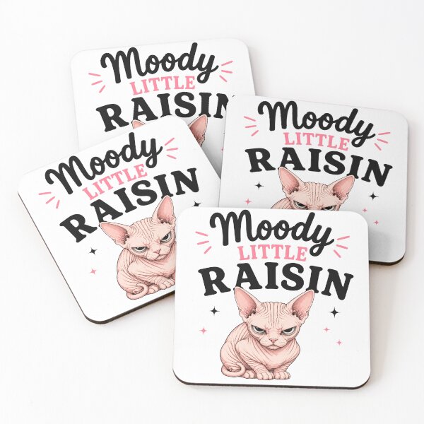 Item preview, Moody Little Raisin Sphynx Cat designed and sold by INVITOARTE.