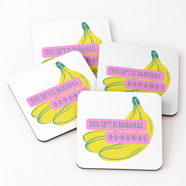 Item preview, This Sh*t Is Bananas Hollaback Girl Quote designed and sold by maxamillionbux.
