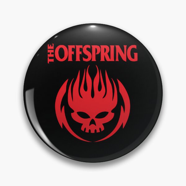 Item preview, The Offspring Flaming Skull On Circle designed and sold by ktyson1.