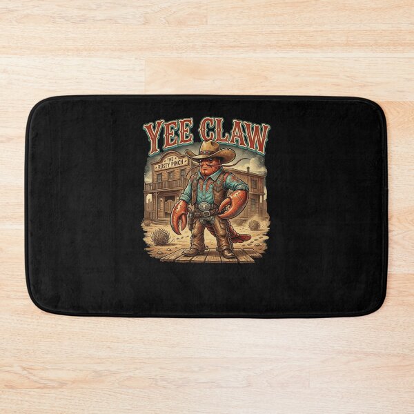 Item preview, YEE CLAW Funny Lobster Cowboy Western Pun designed and sold by snowry.
