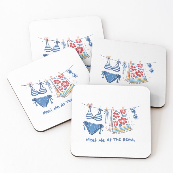 Item preview, Meet Me at the Beach – Coastal Laundry Aesthetic designed and sold by EVESTUDIOART.