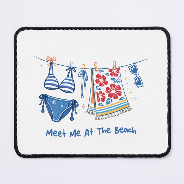 Item preview, Meet Me at the Beach – Coastal Laundry Aesthetic designed and sold by EVESTUDIOART.