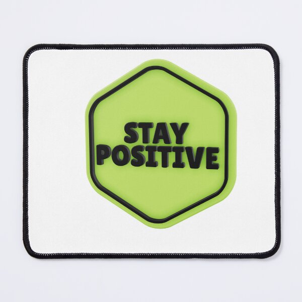 Item preview, Stay Positive – Cute Positive Vibes Typography Design designed and sold by LettersCrafted.