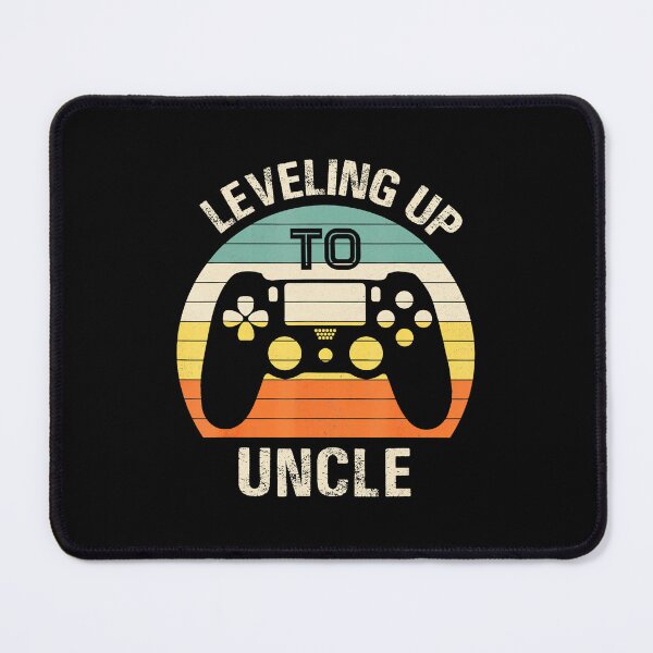Item preview, Funny Gamer Uncle Level Up Retro Sunset Game Controller designed and sold by FGTV2021.