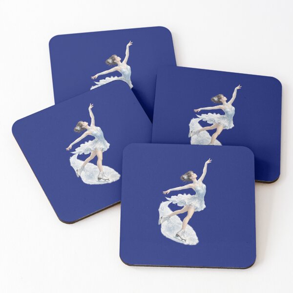 Item preview, Elegant Ice Skater Winter Aesthetic designed and sold by artbyojasvi17.