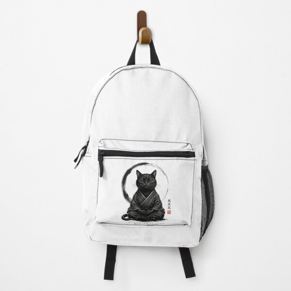 Item preview, Overstimulated But Trying Zen Cat Meditating designed and sold by Alma en Cada Detalle.