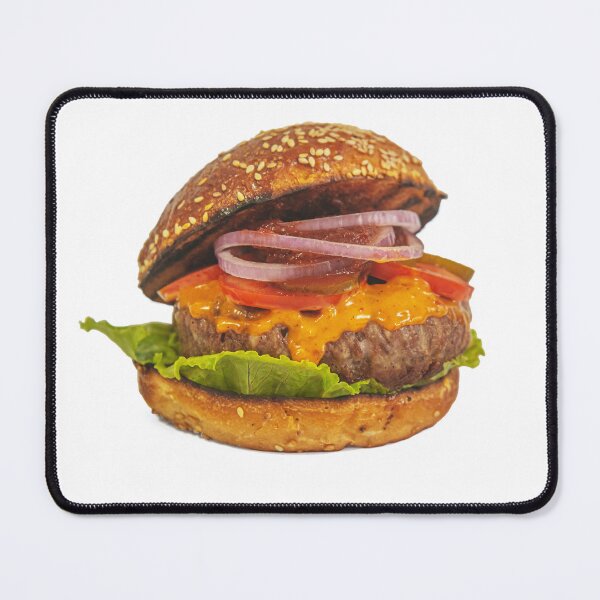 Item preview, Juicy Craft Burger Isolated Pop Art designed and sold by MariaAbaza.