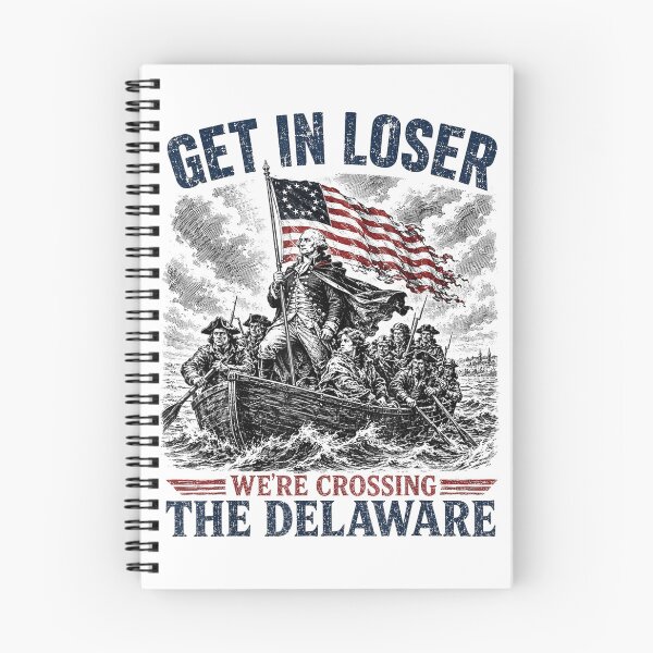 Item preview, Vintage Get In Loser We’re Crossing The Delaware 4th Of July  designed and sold by Harmontal.