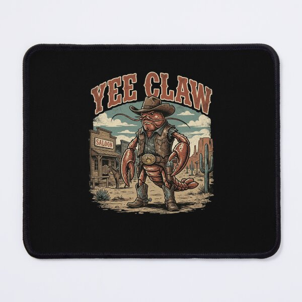 Item preview, YEE CLAW Wild West crawfish Cowboy Pun designed and sold by snowry.