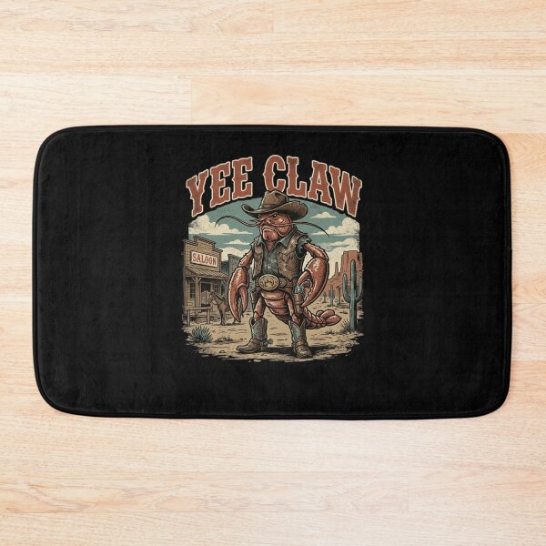 Item preview, YEE CLAW Wild West crawfish Cowboy Pun designed and sold by snowry.