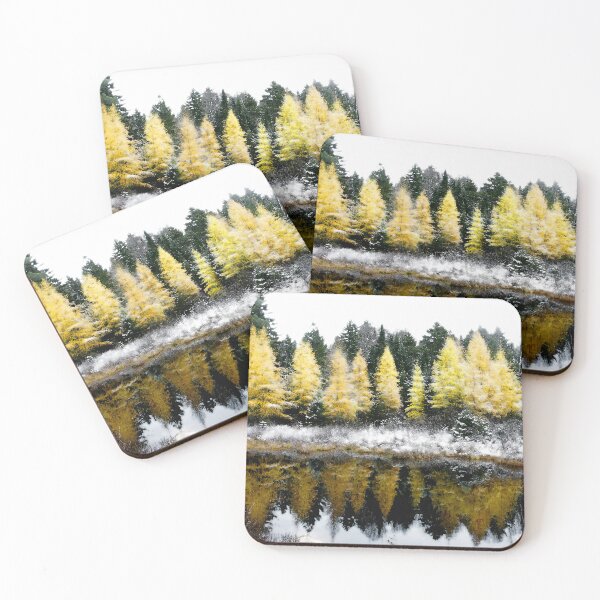 Item preview, First Snow on a Larch Bog designed and sold by Wayne King.
