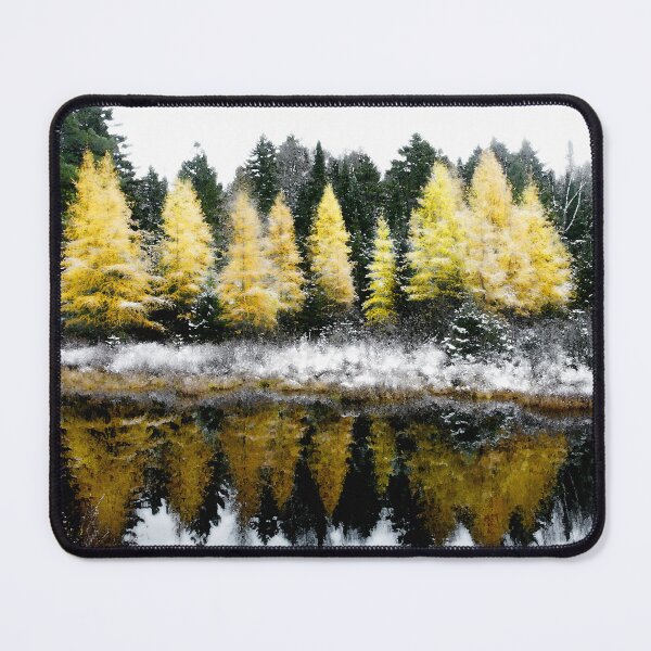 Item preview, First Snow on a Larch Bog designed and sold by Wayne King.