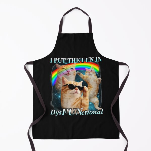 Item preview, Funny Rainbow Cat Chaos With Sunglasses Retro Meme Energy designed and sold by Masonixem.